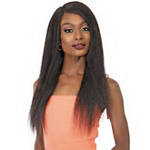 Janet Collection Virgin Remy Human Deep Part HD Lace Wig - PERM YAKY
